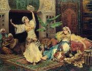 unknow artist Arab or Arabic people and life. Orientalism oil paintings 604 oil on canvas